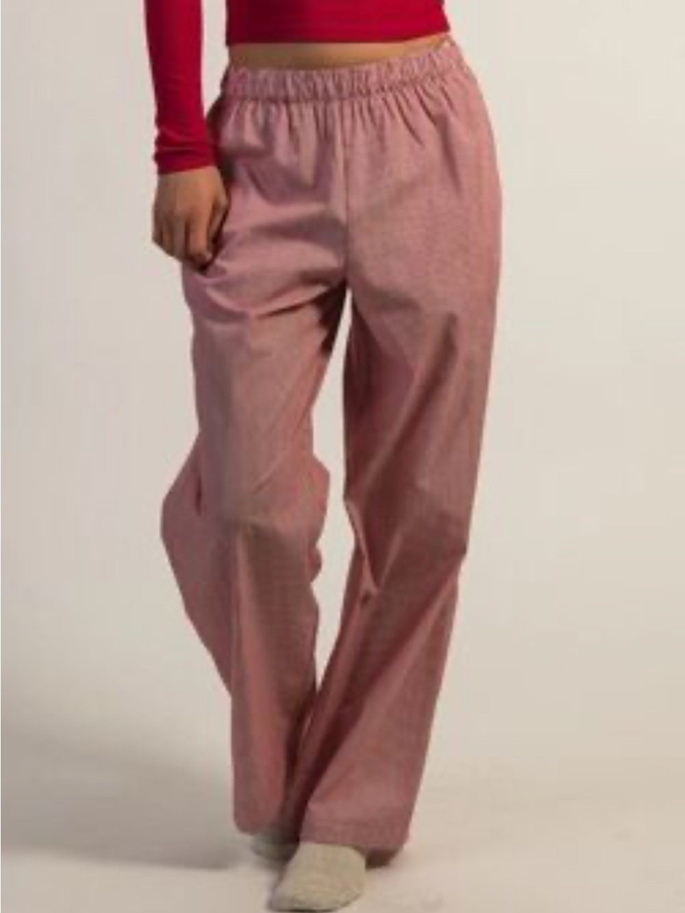 Women harlow taylor Relaxed Fit Lounge Pants red